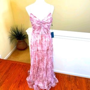 Adrianna Papell | Chiffon Gown~Tulle Dress